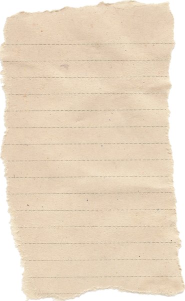 Scrapbook Cutout Brown Paper