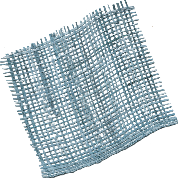 Scrapbook Cutout Blue Mesh
