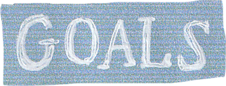 Scanned DIY Goals Sticker 